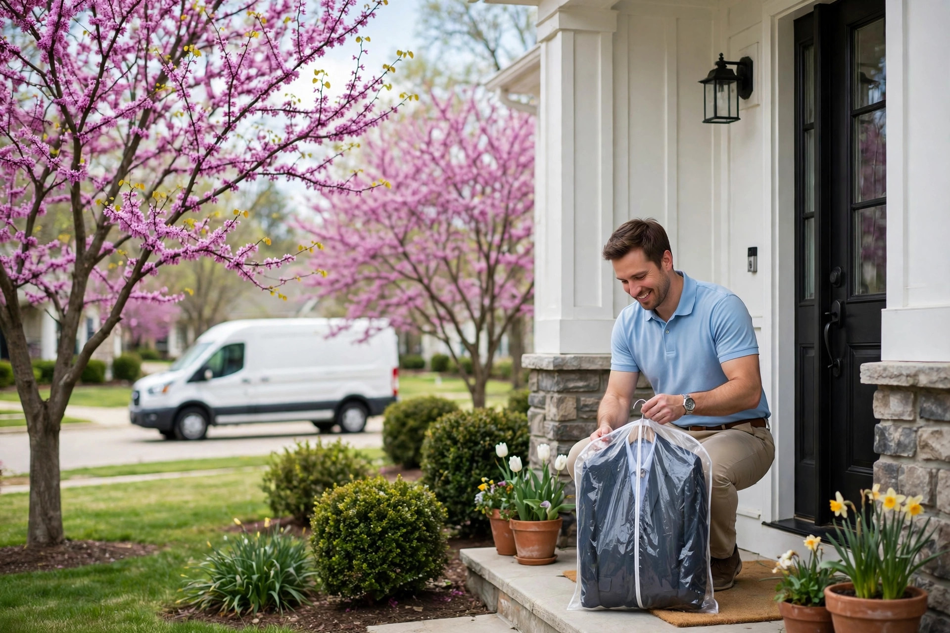 WaterStone Cleaners free pickup and delivery in Broken Arrow, Oklahoma