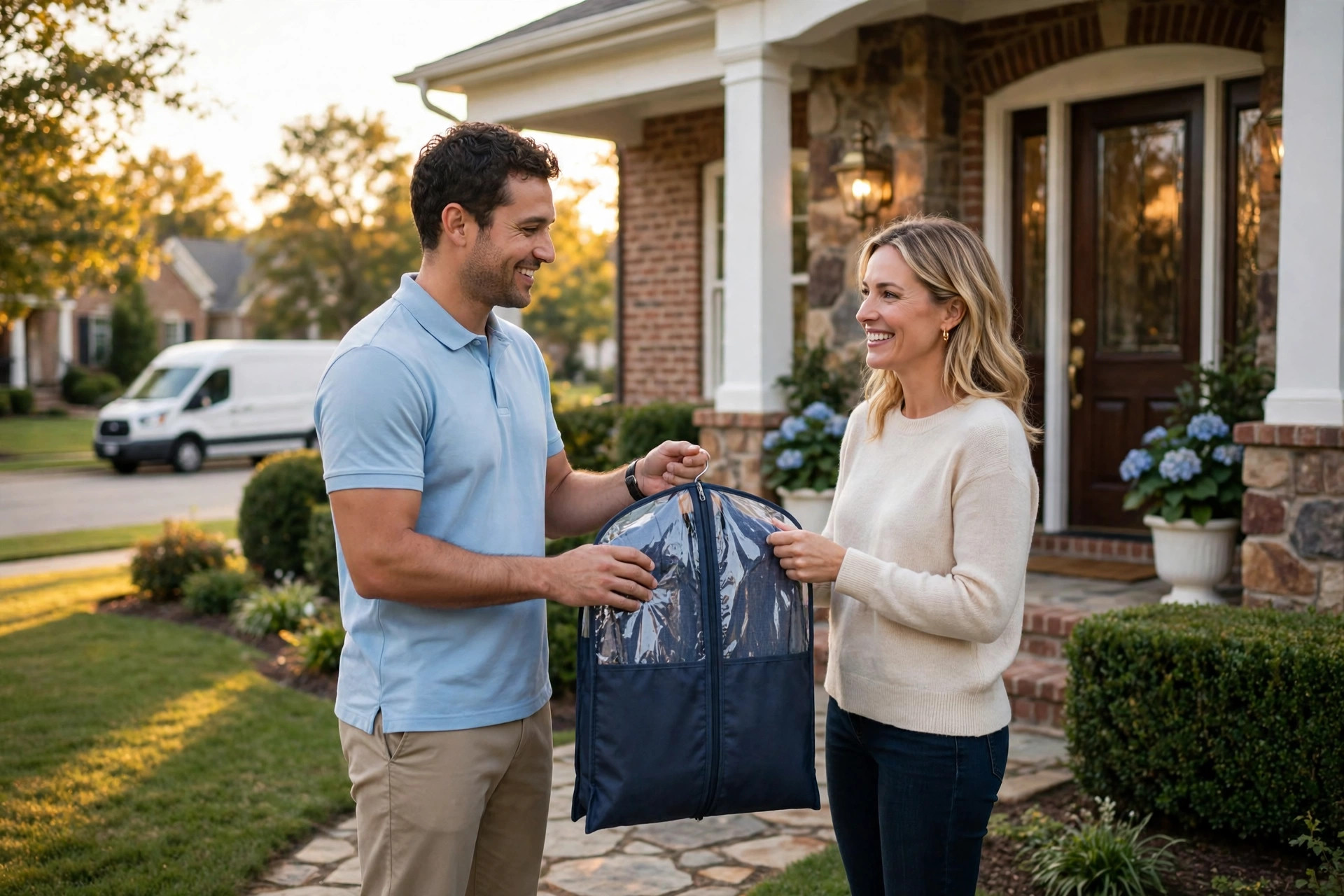 WaterStone Cleaners free pickup and delivery in Tulsa, Oklahoma